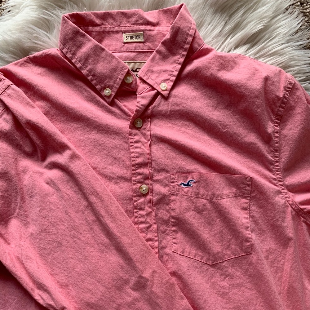 Hollister Fitted Button Up